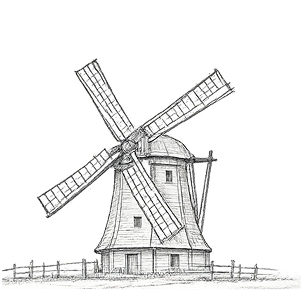 Dutch Hollow Windmill